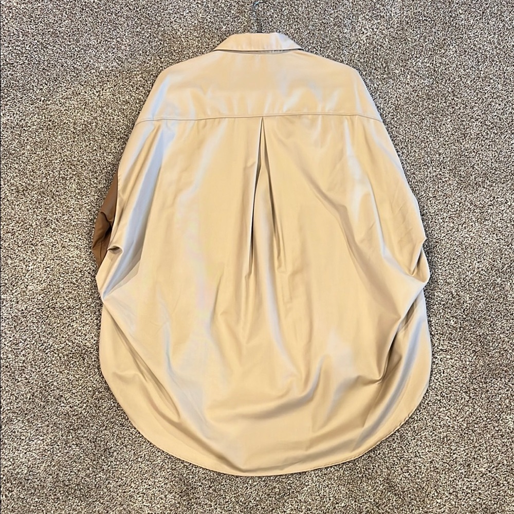 Fashion Nova Brown and Tan Colorblock Top - Picture 4 of 4